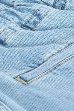 Ba&Sh MABO pantalones cortos de cintura alta AZUL New