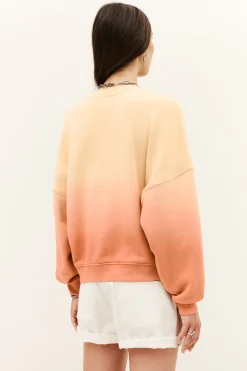 Ba&Sh MAHIDA sudadera oversize AMARILLO Best