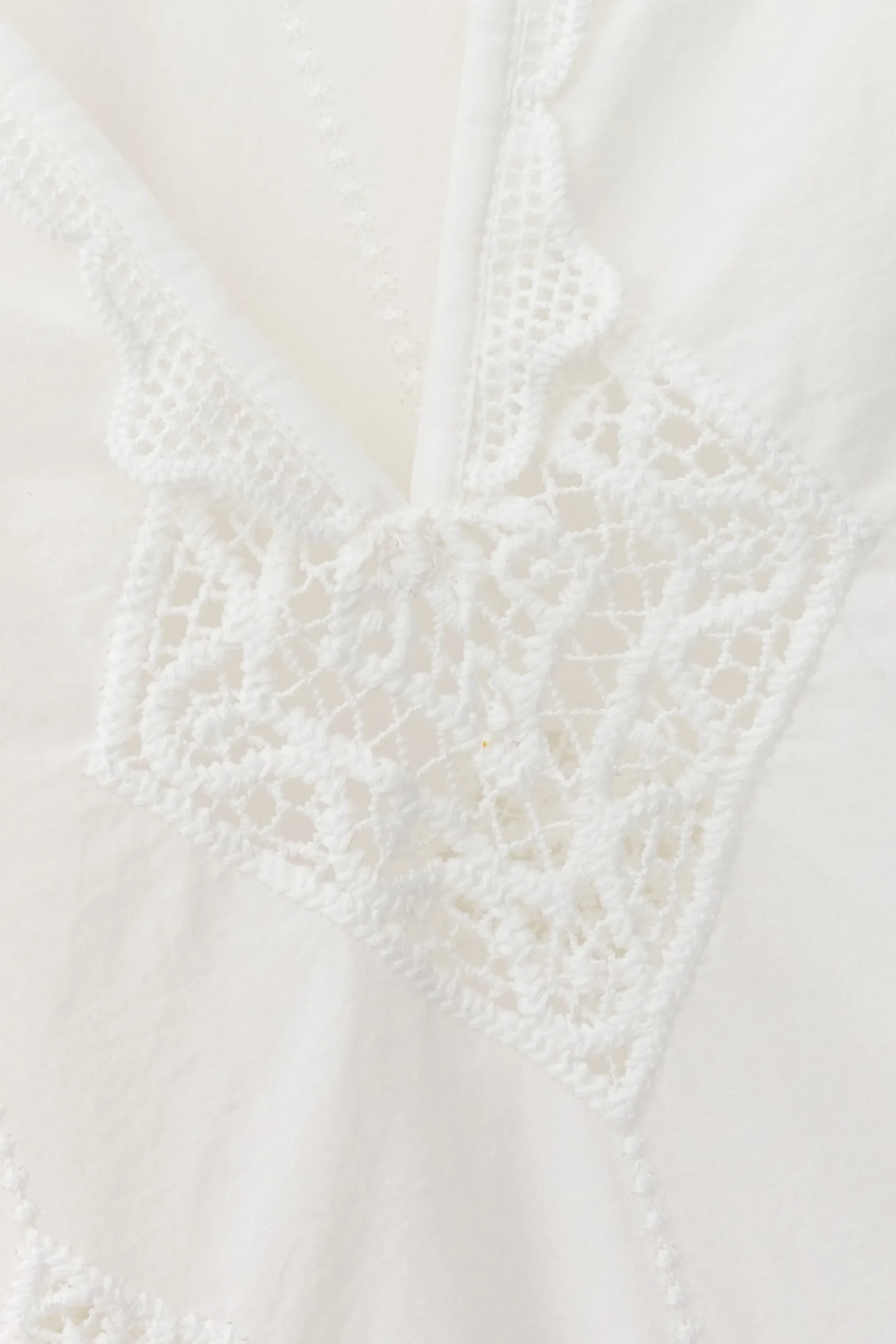 Ba&Sh MALO vestido corto ECRU