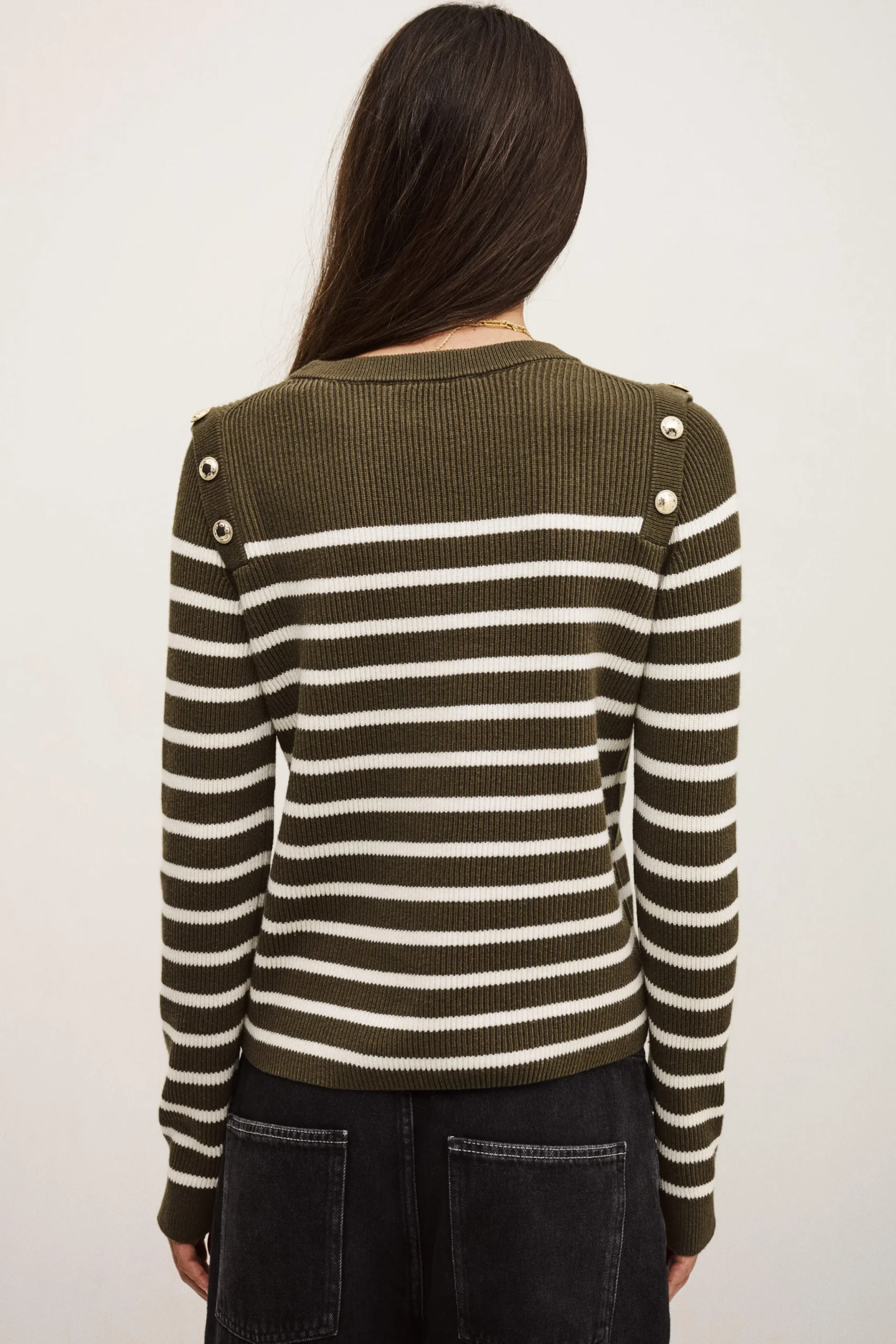Ba&Sh MATIO JUMPER VERDE Discount