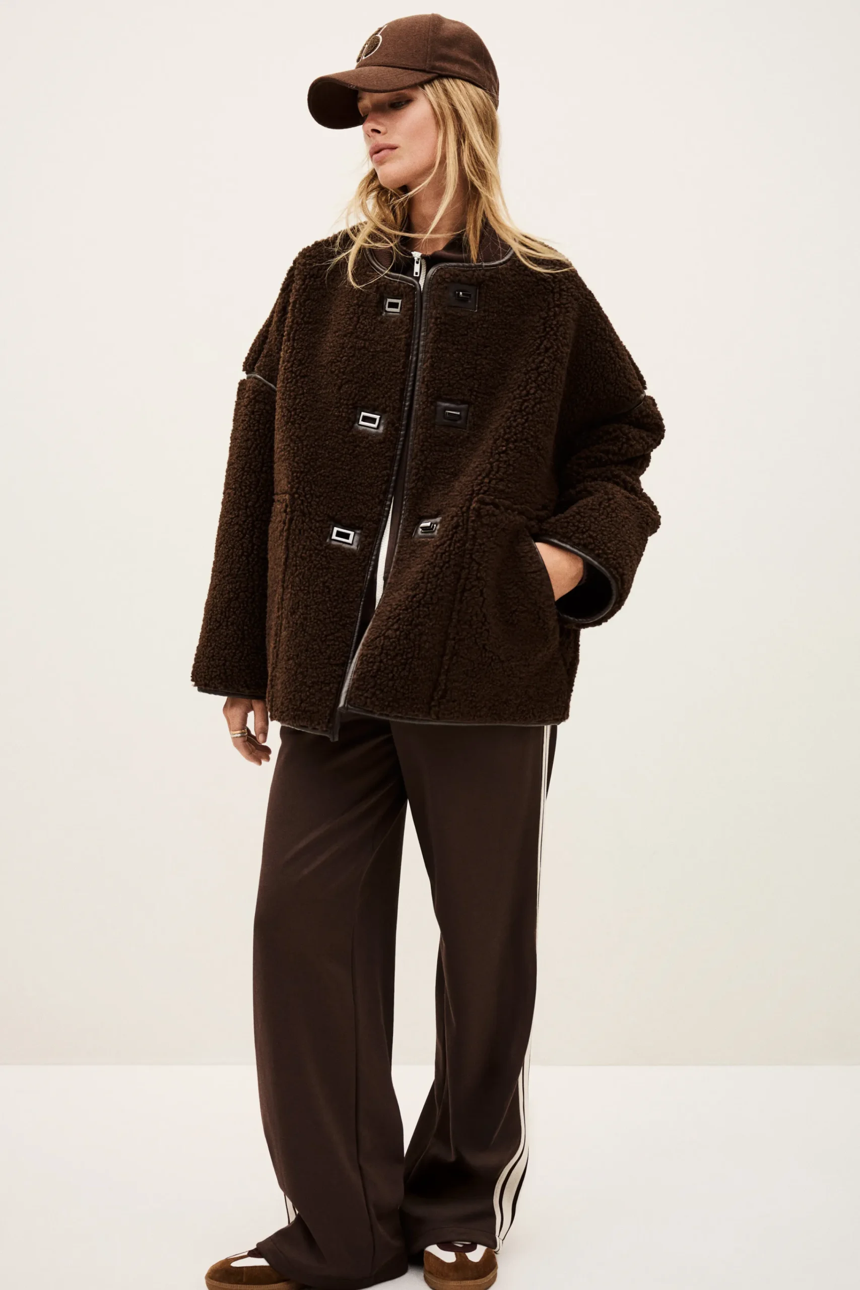 Ba&Sh MAURY COAT MARRON New