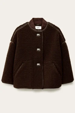 Ba&Sh MAURY COAT MARRON New