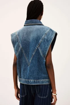 Ba&Sh MAX CHAQUETA AZUL Sale