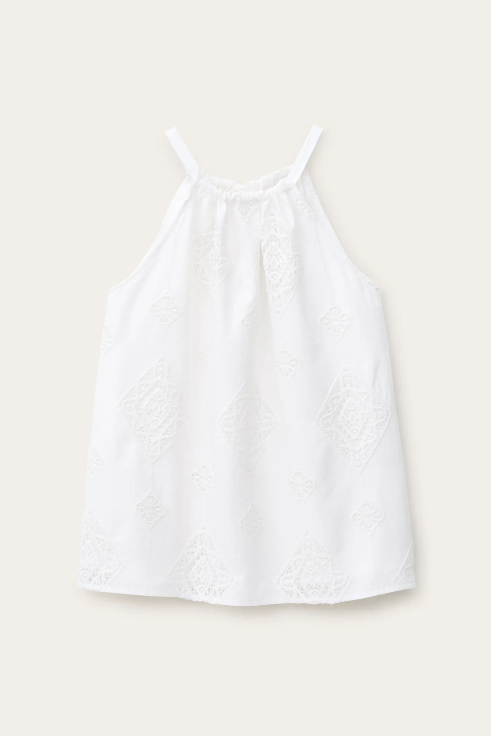 Ba&Sh MAXI top de tirantes ECRU New