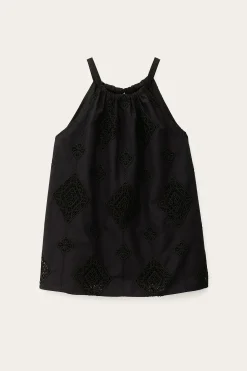 Ba&Sh MAXI top de tirantes NEGRO Hot
