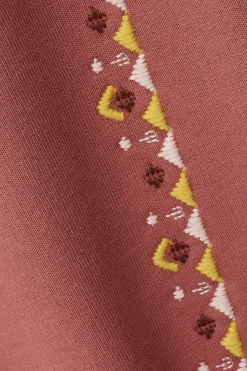 Ba&Sh MESTA sudadera bordada PINK Hot