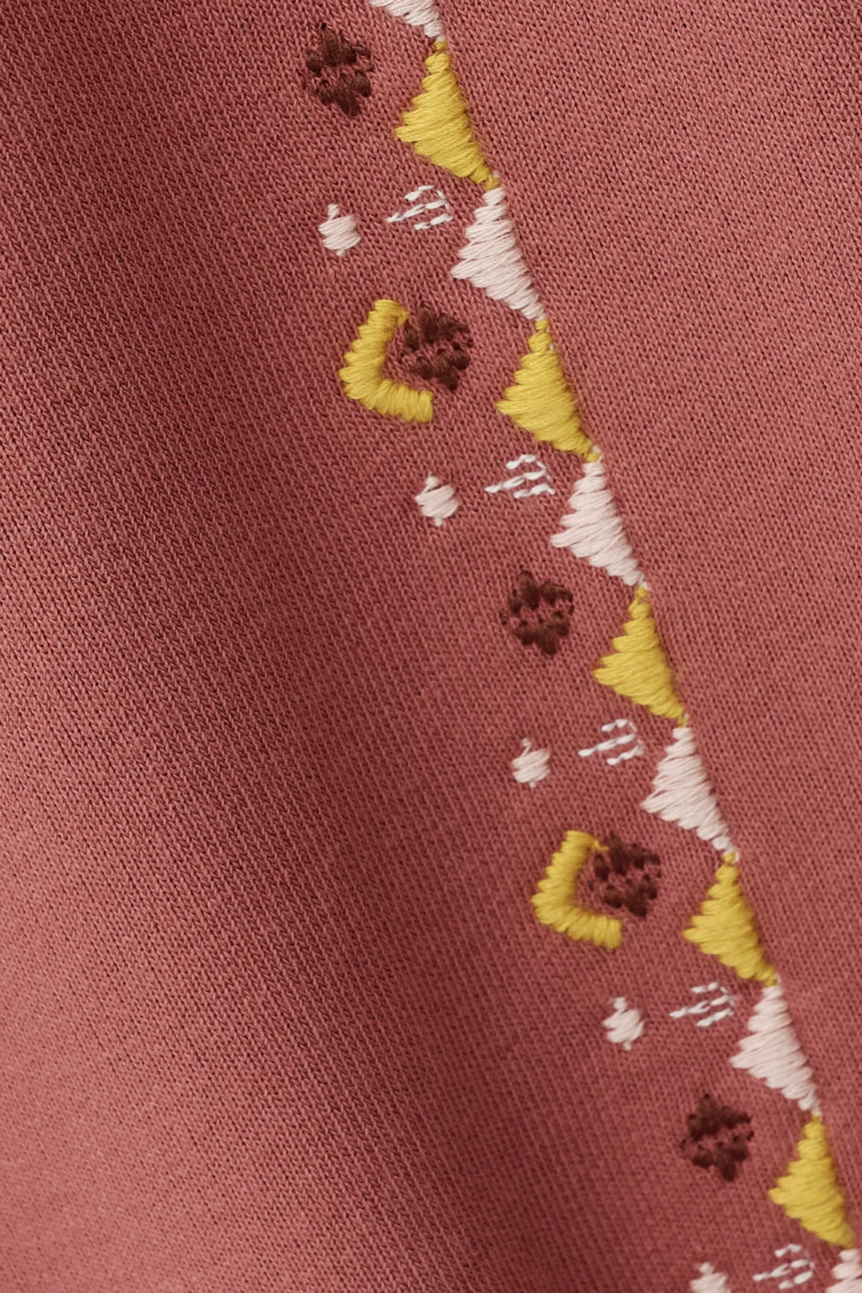 Ba&Sh MESTA sudadera bordada PINK Hot