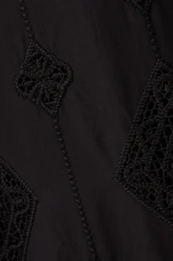Ba&Sh MIKE pantalón ancho € 245 NEGRO Online