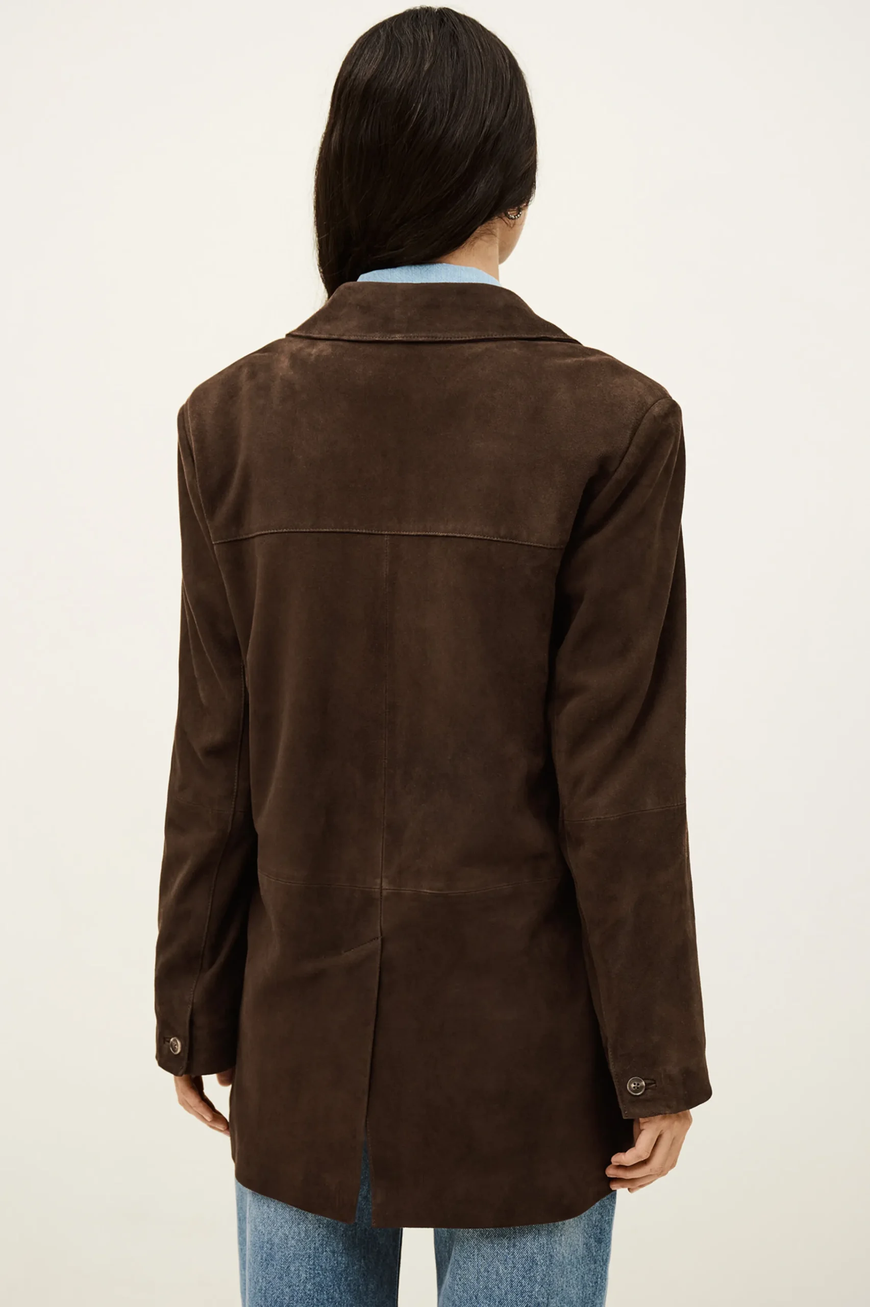 Ba&Sh MOSTY blazer larga de traje MARRON Outlet
