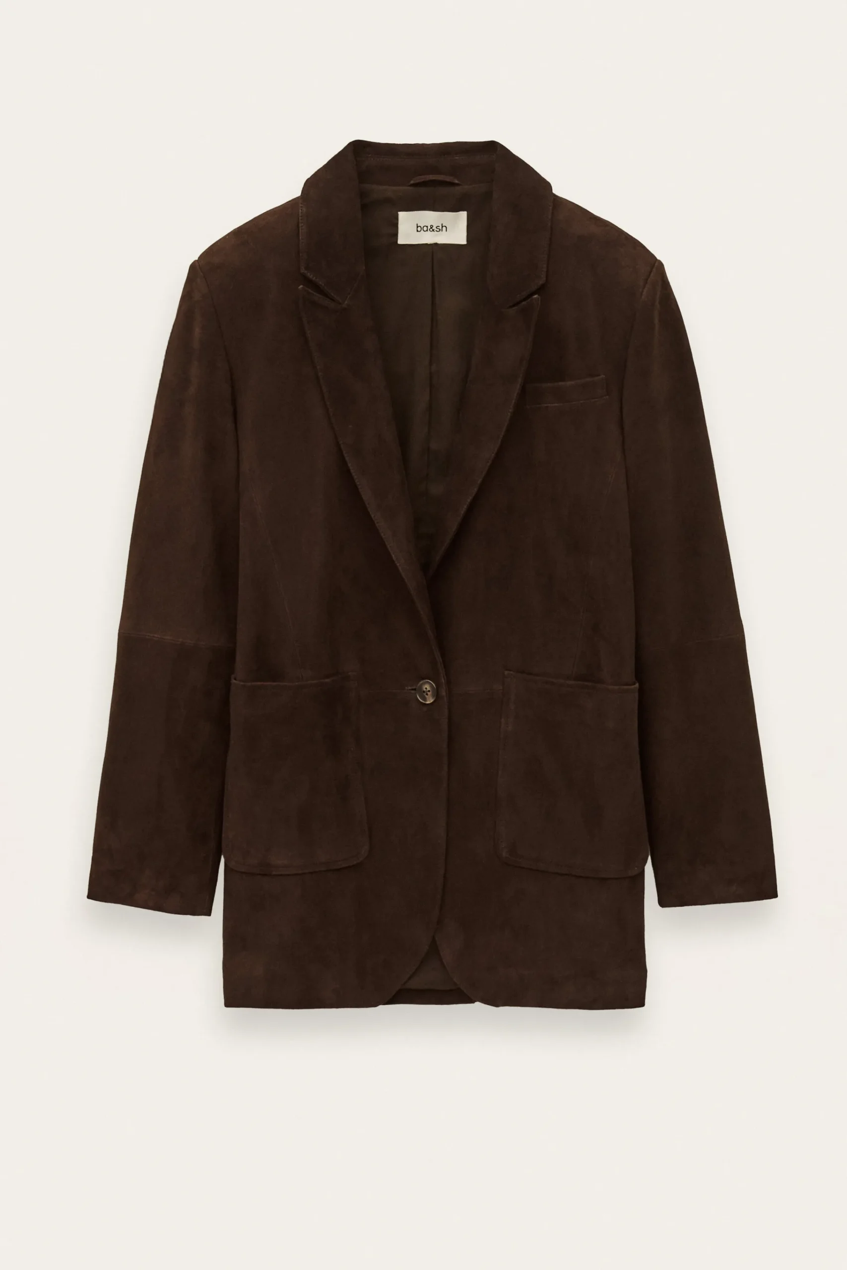 Ba&Sh MOSTY blazer larga de traje MARRON Outlet