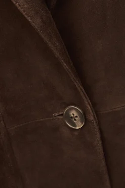 Ba&Sh MOSTY blazer larga de traje MARRON Outlet