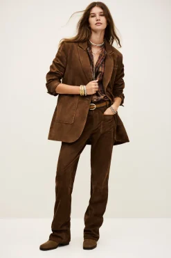 Ba&Sh MOSTY chaqueta tipo blazer MARRON