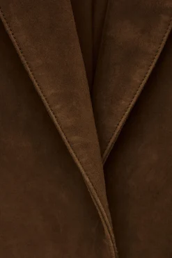 Ba&Sh MOSTY chaqueta tipo blazer MARRON