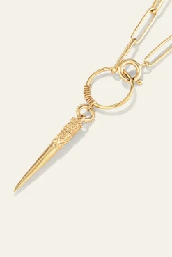 Ba&Sh NAOMIE collar de plata ORO Hot