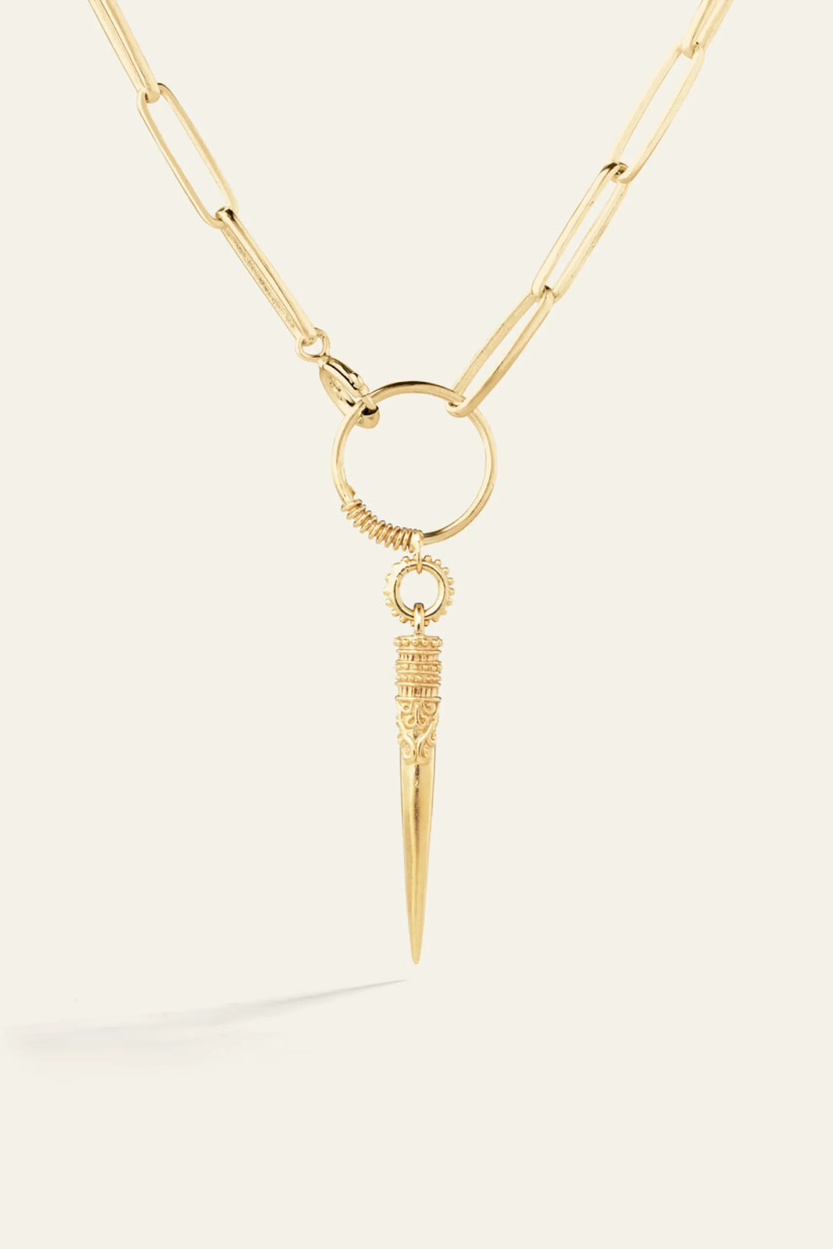 Ba&Sh NAOMIE collar de plata ORO Hot
