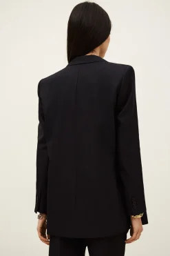 Ba&Sh NISHA blazer recta traje AZUL Hot
