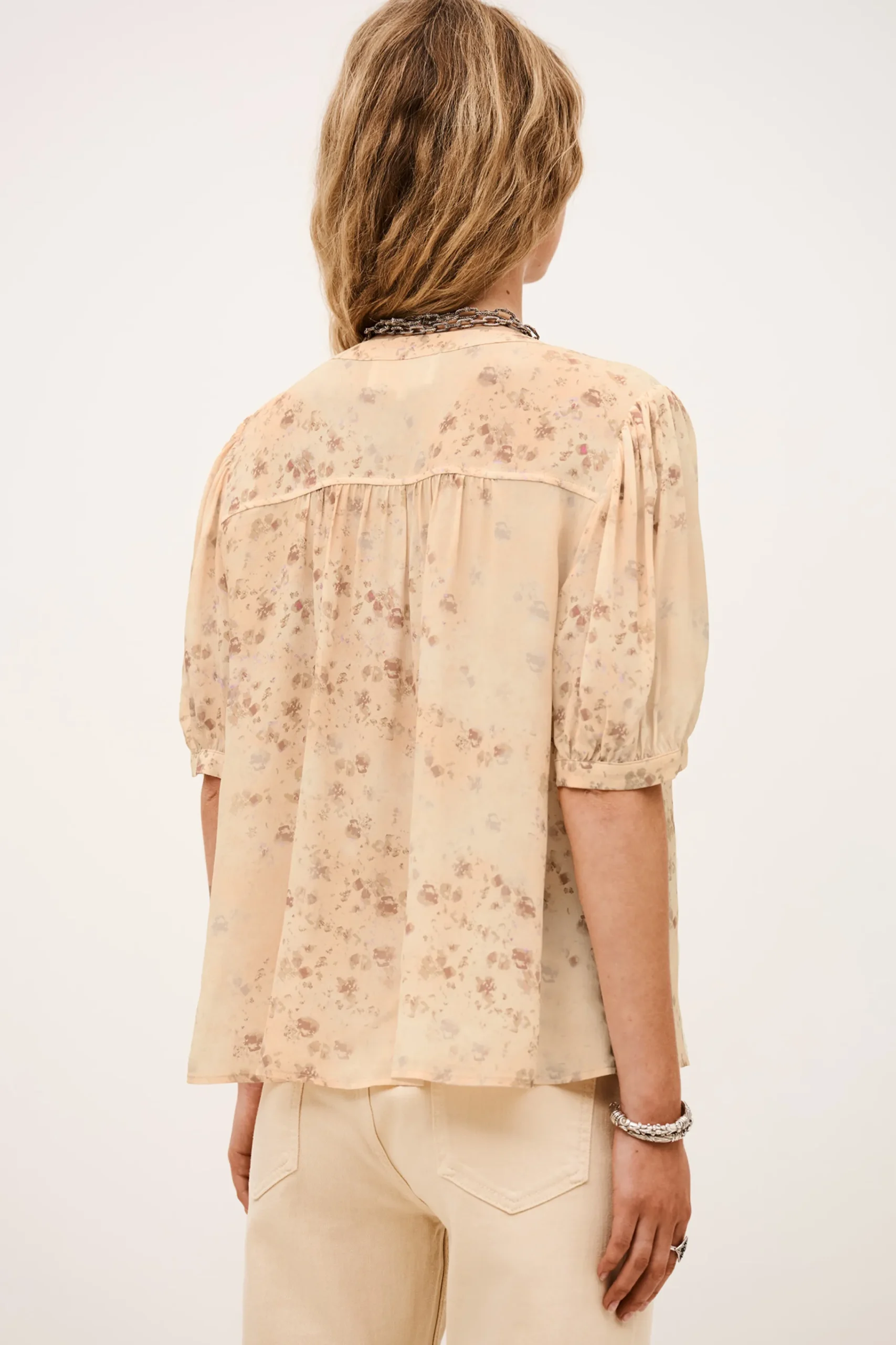 Ba&Sh NOVELLA SHIRT ECRU Outlet