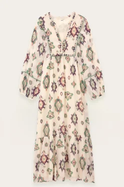 Ba&Sh OELIA vestido midi ECRU Discount