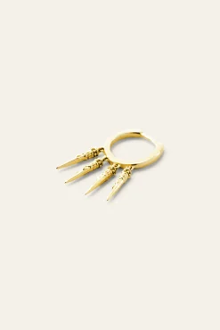 Ba&Sh OKINAWA arete de plata ORO Hot