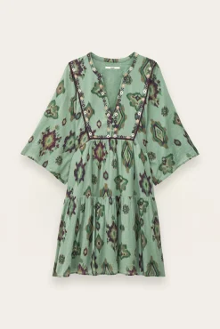 Ba&Sh OLALIE vestido corto VERDE Hot