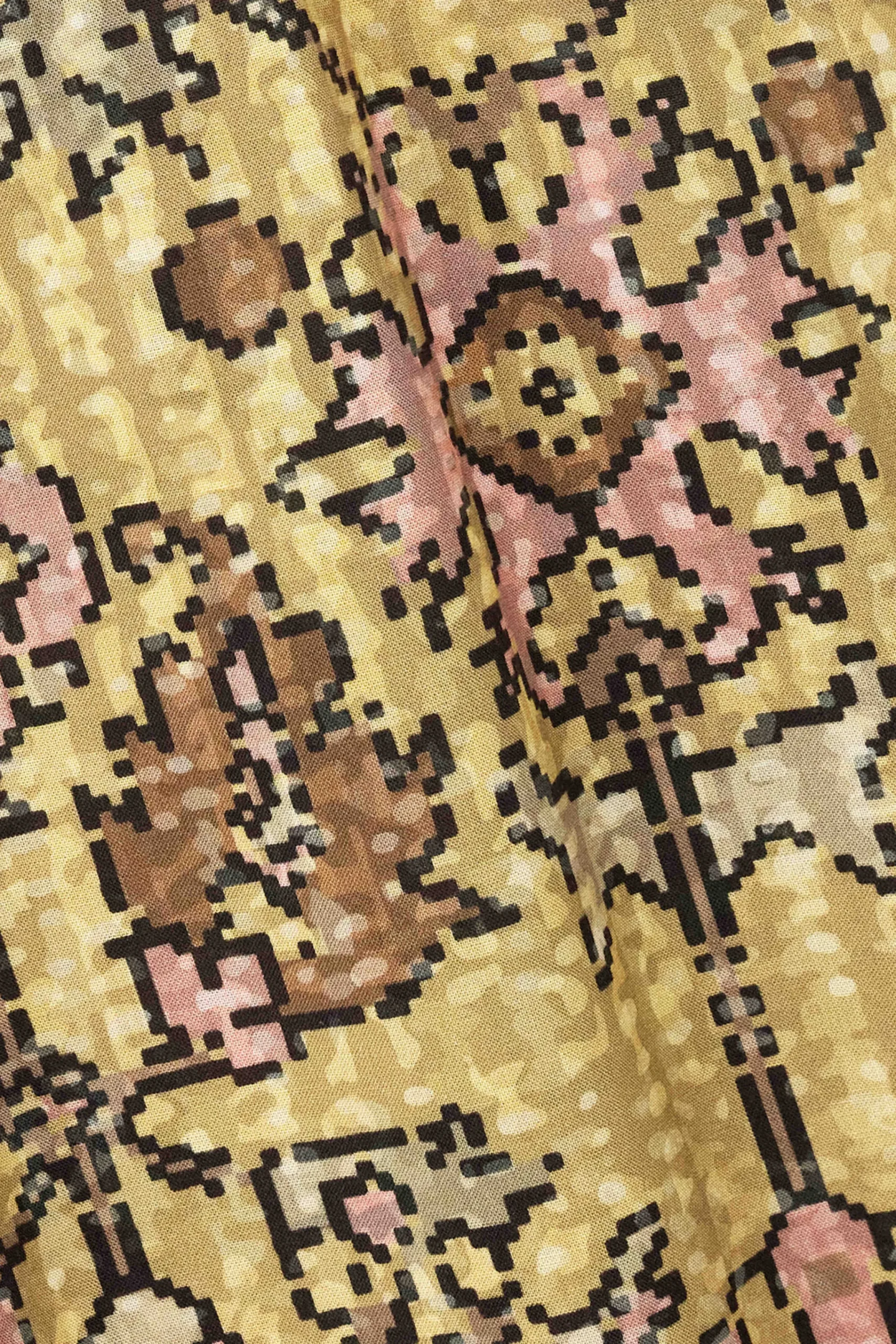 Ba&Sh PALI pantalón ancho € 195 AMARILLO Clearance