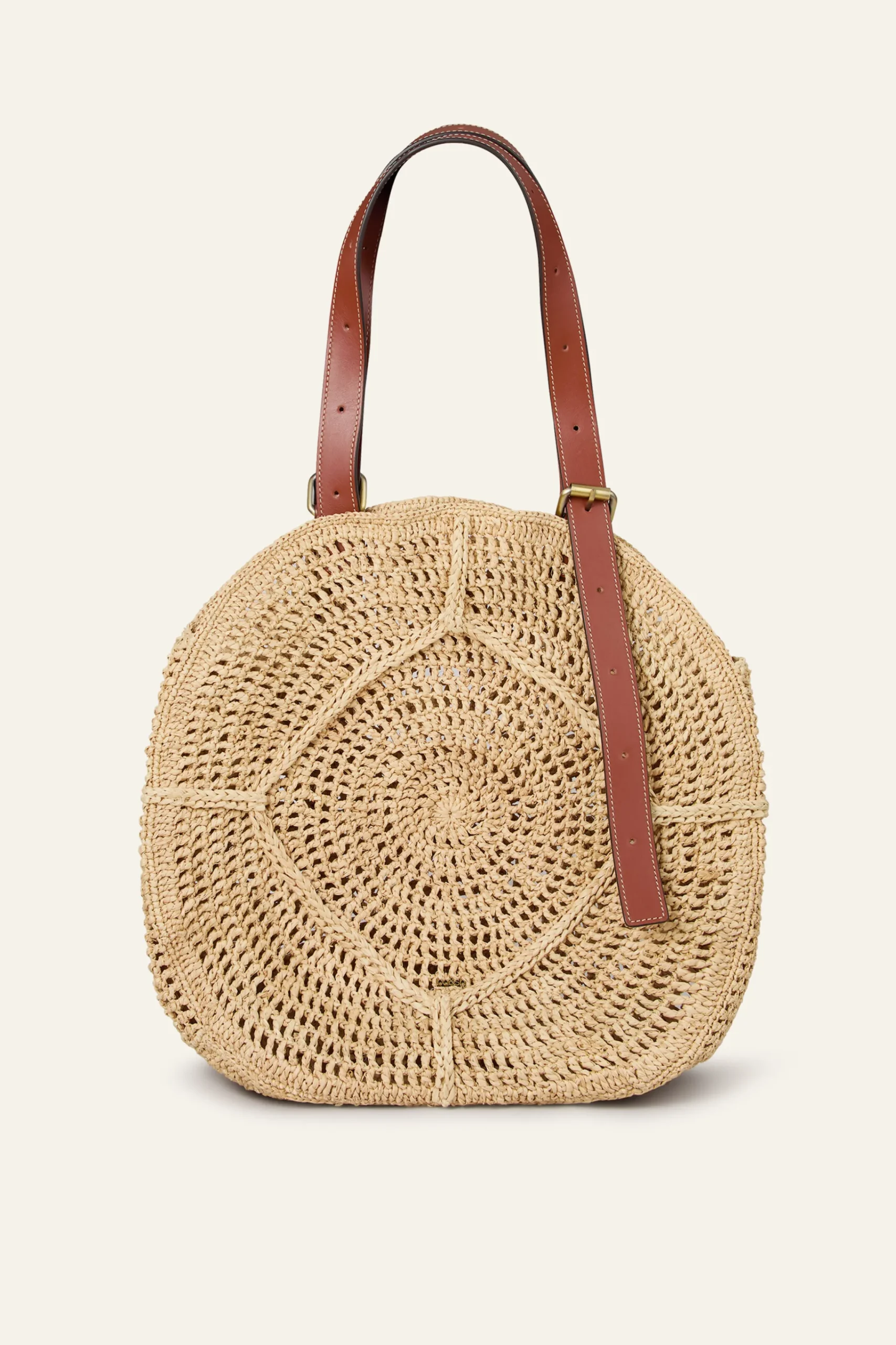 Ba&Sh PALMA cesta de rafia NATURAL Clearance