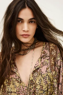 Ba&Sh PAMILA blusa ancha AMARILLO Discount