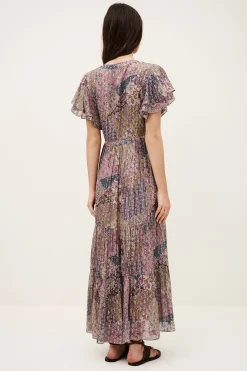 Ba&Sh PARETA vestido midi PINK Online