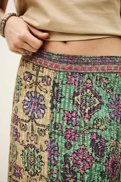 Ba&Sh PARIO falda midi VERDE Sale