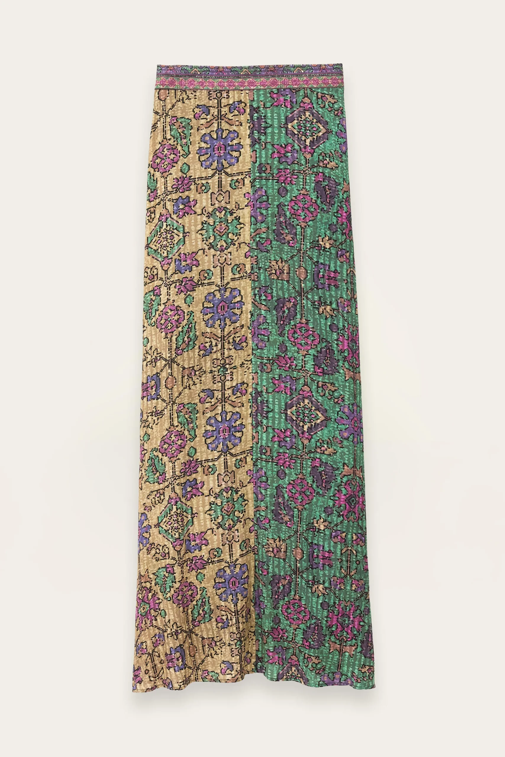 Ba&Sh PARIO falda midi VERDE Sale