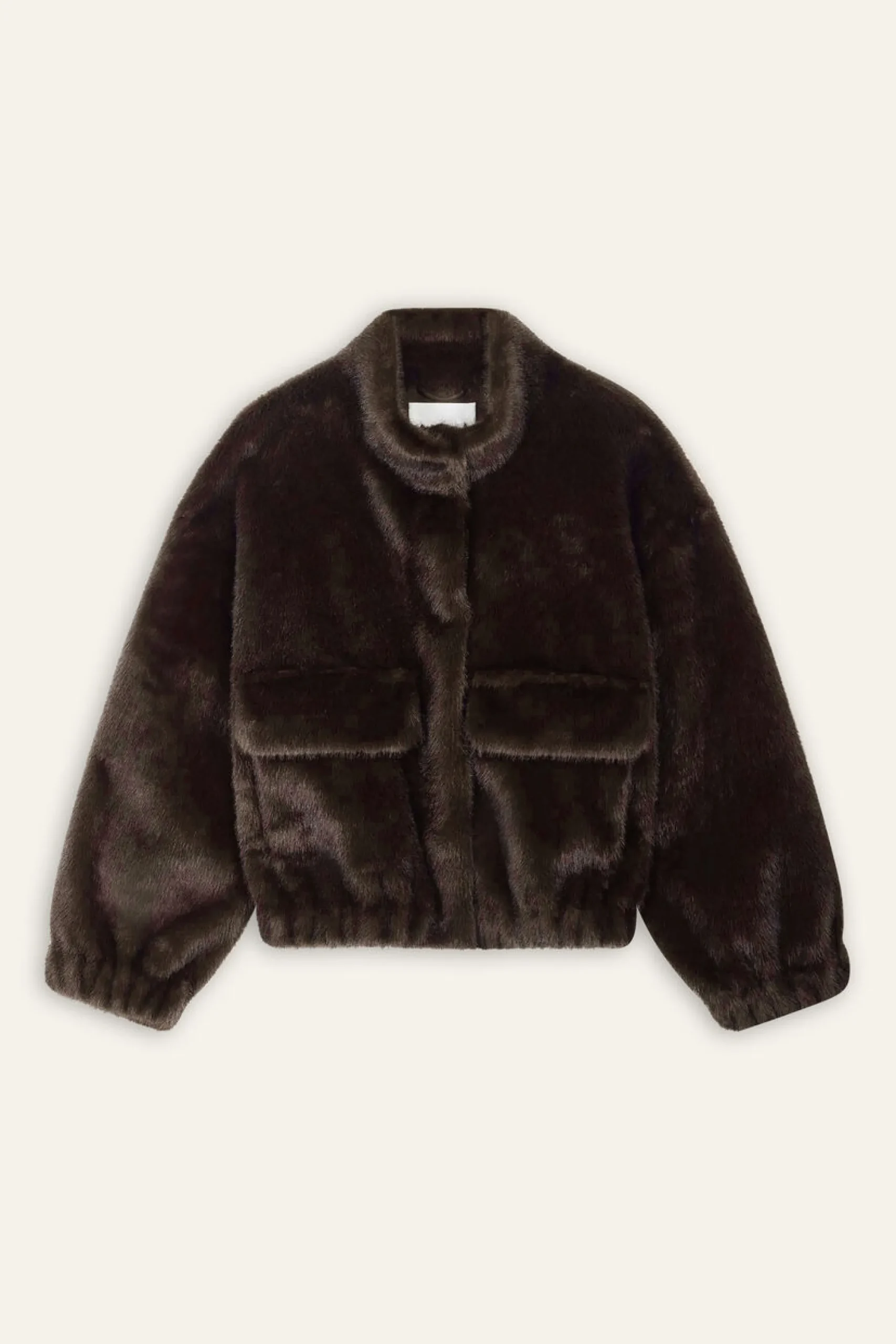 Ba&Sh PAROS chaqueta corta suelta MARRON New