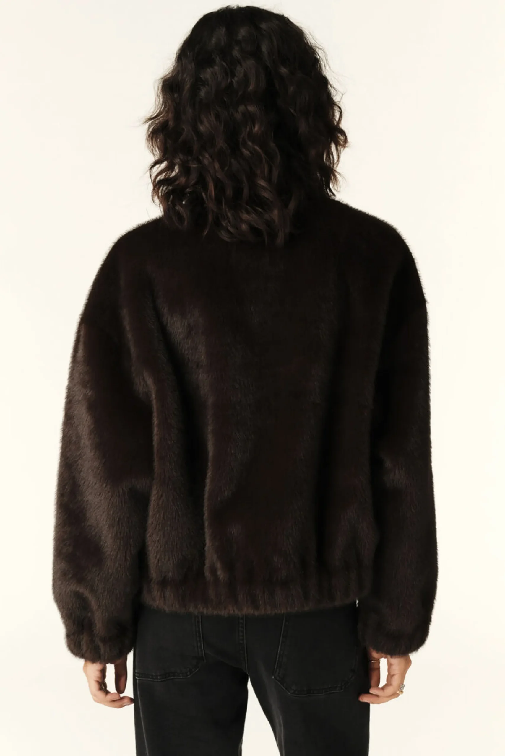 Ba&Sh PAROS chaqueta corta suelta MARRON New