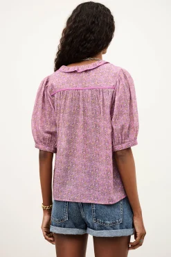 Ba&Sh PHYSALYS camisa estampada PINK Sale