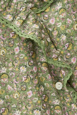 Ba&Sh PHYSALYS camisa estampada VERDE Sale