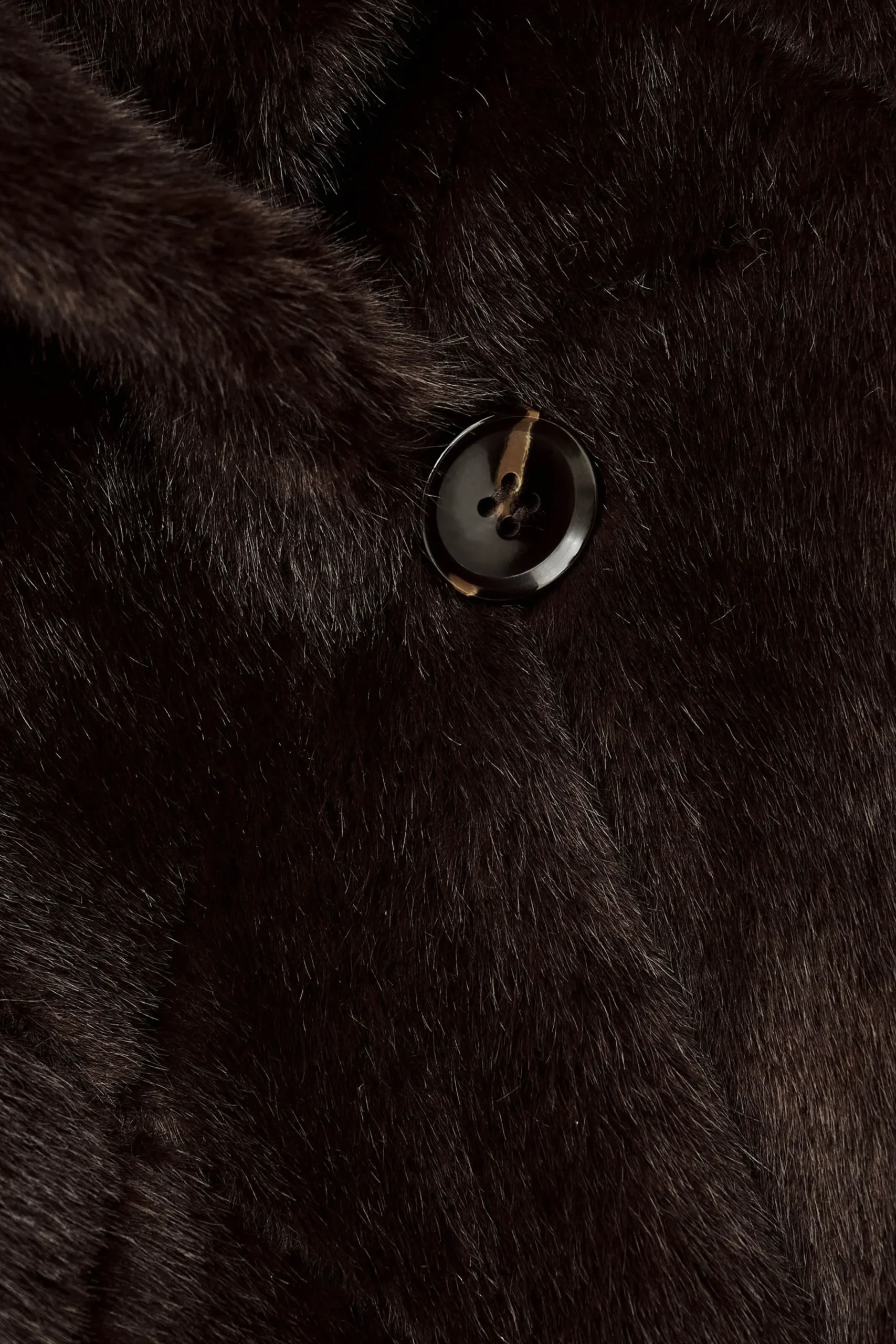 Ba&Sh PINIE faux fur coat MARRON New