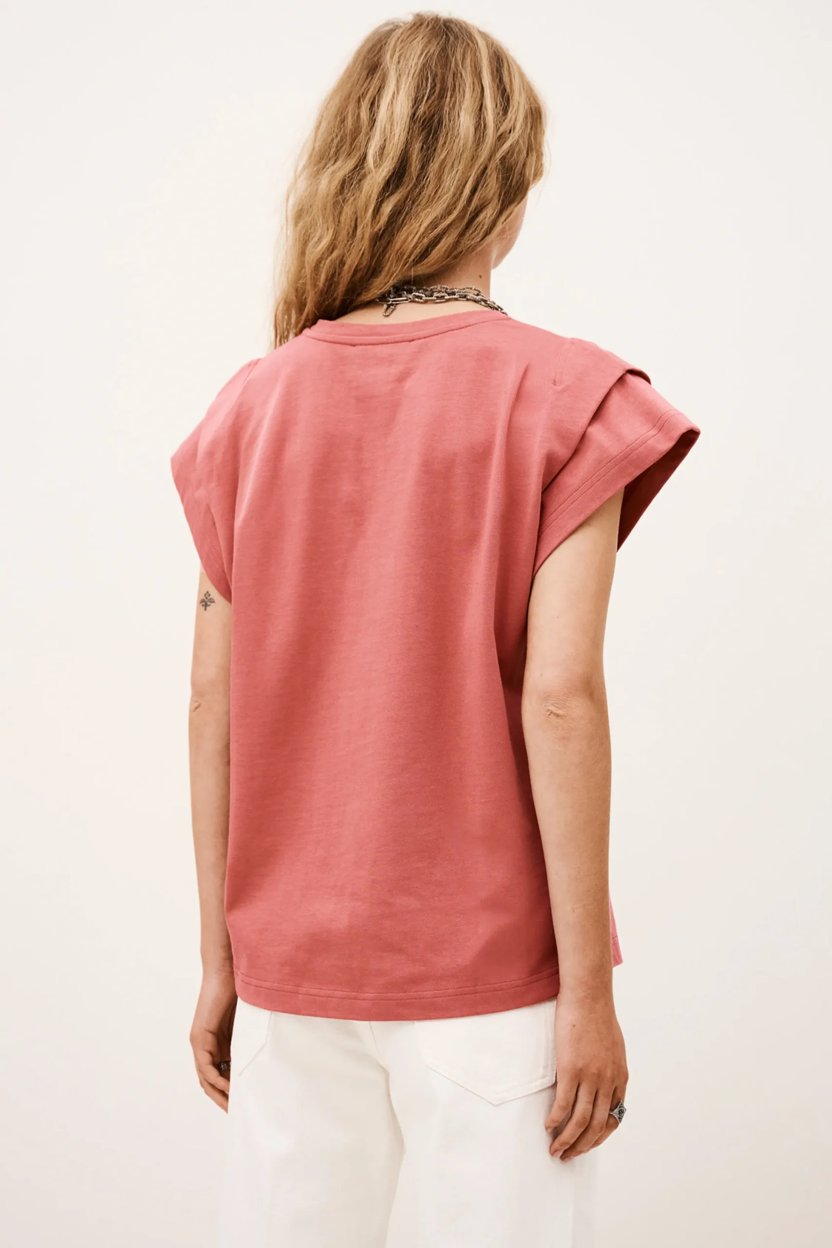 Ba&Sh PIO T-SHIRT PINK Outlet