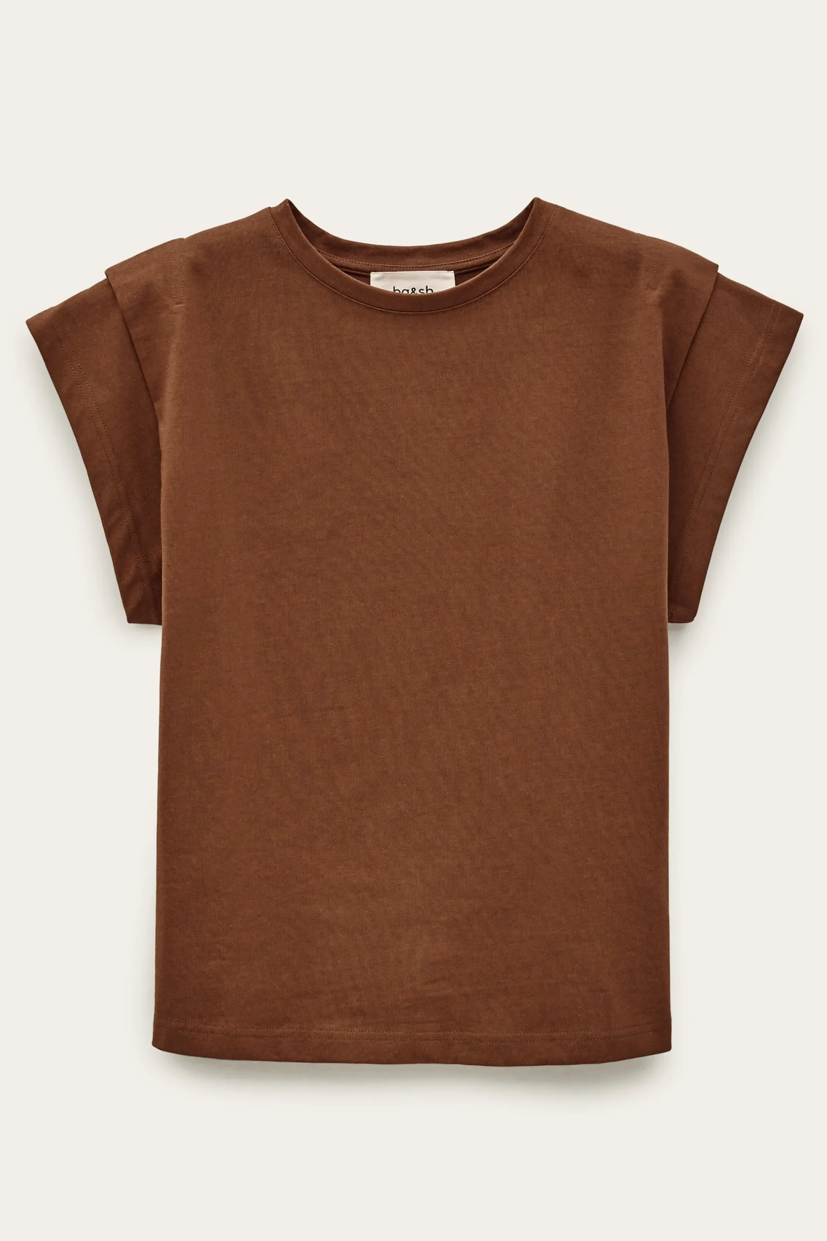 Ba&Sh PIO T-SHIRT MARRON