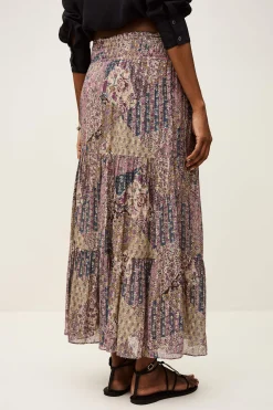 Ba&Sh PITSY falda larga PINK Discount