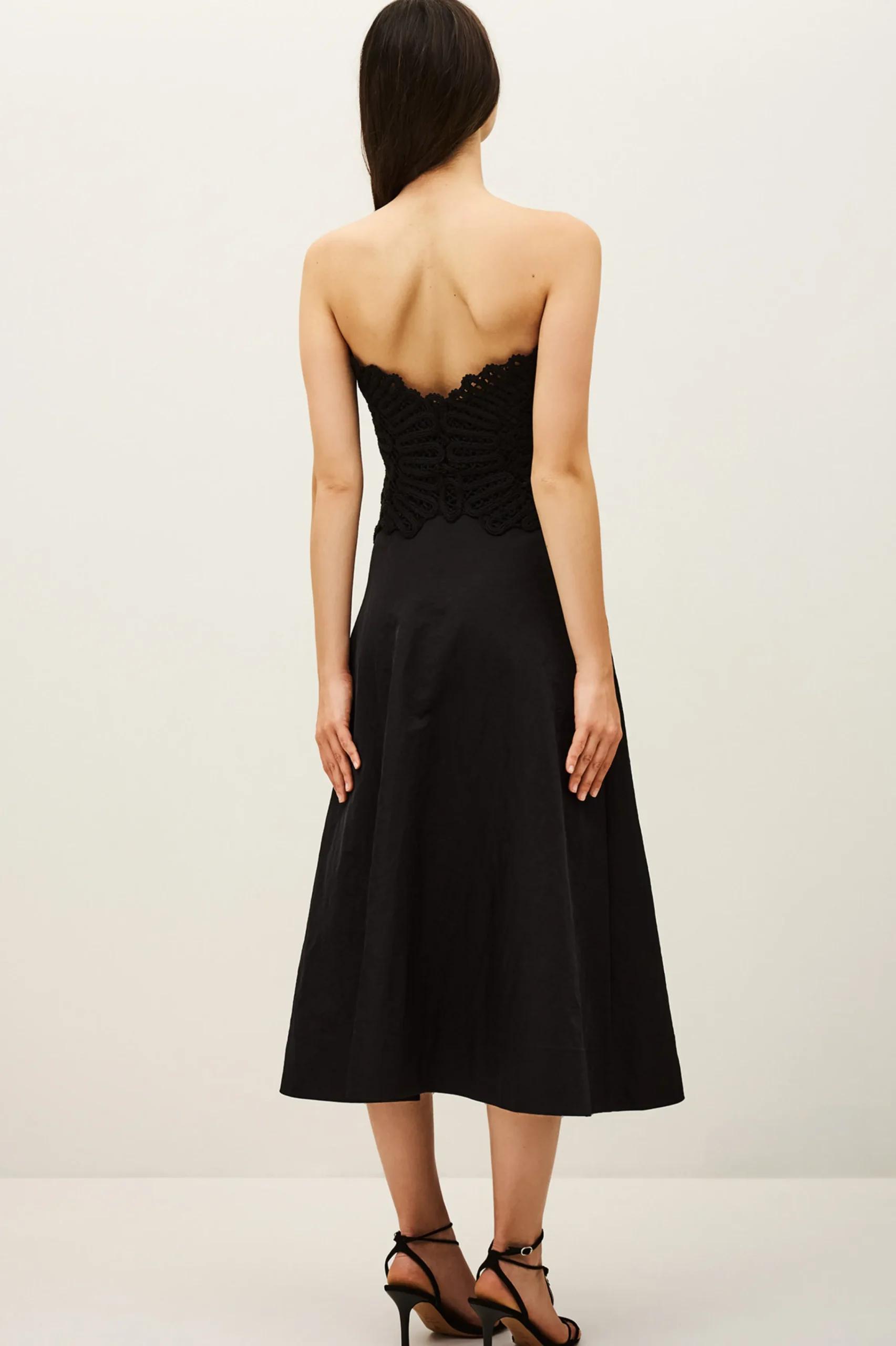 Ba&Sh PRAINA DRESS NEGRO Outlet
