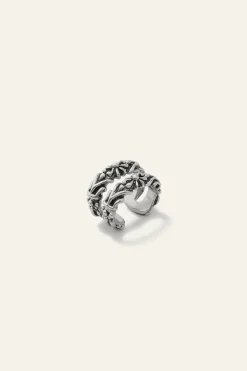 Ba&Sh PRUNE earcuff de plata GRIS Sale