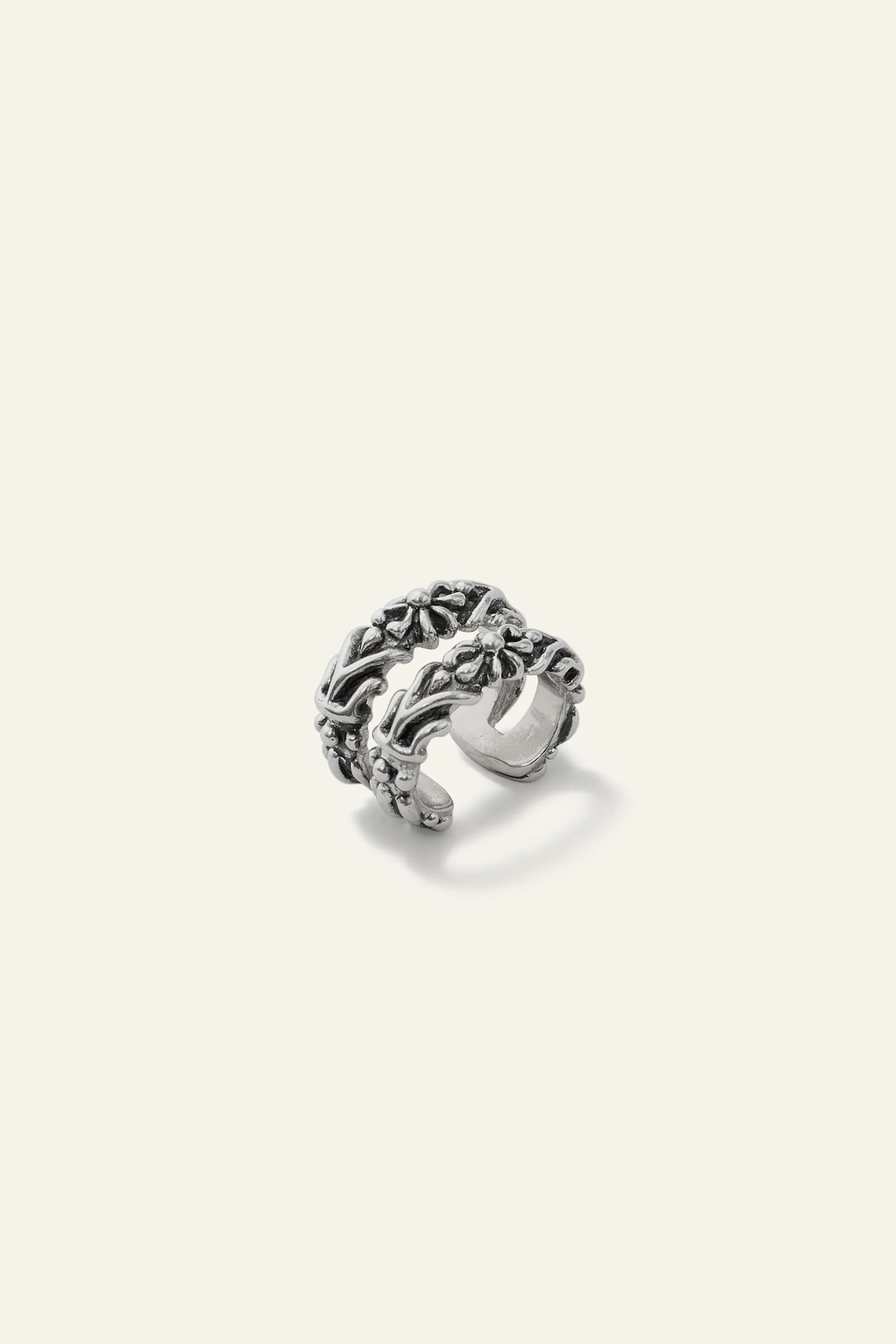 Ba&Sh PRUNE earcuff de plata GRIS Sale