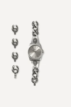 Ba&Sh RESET reloj elegante GRIS Clearance