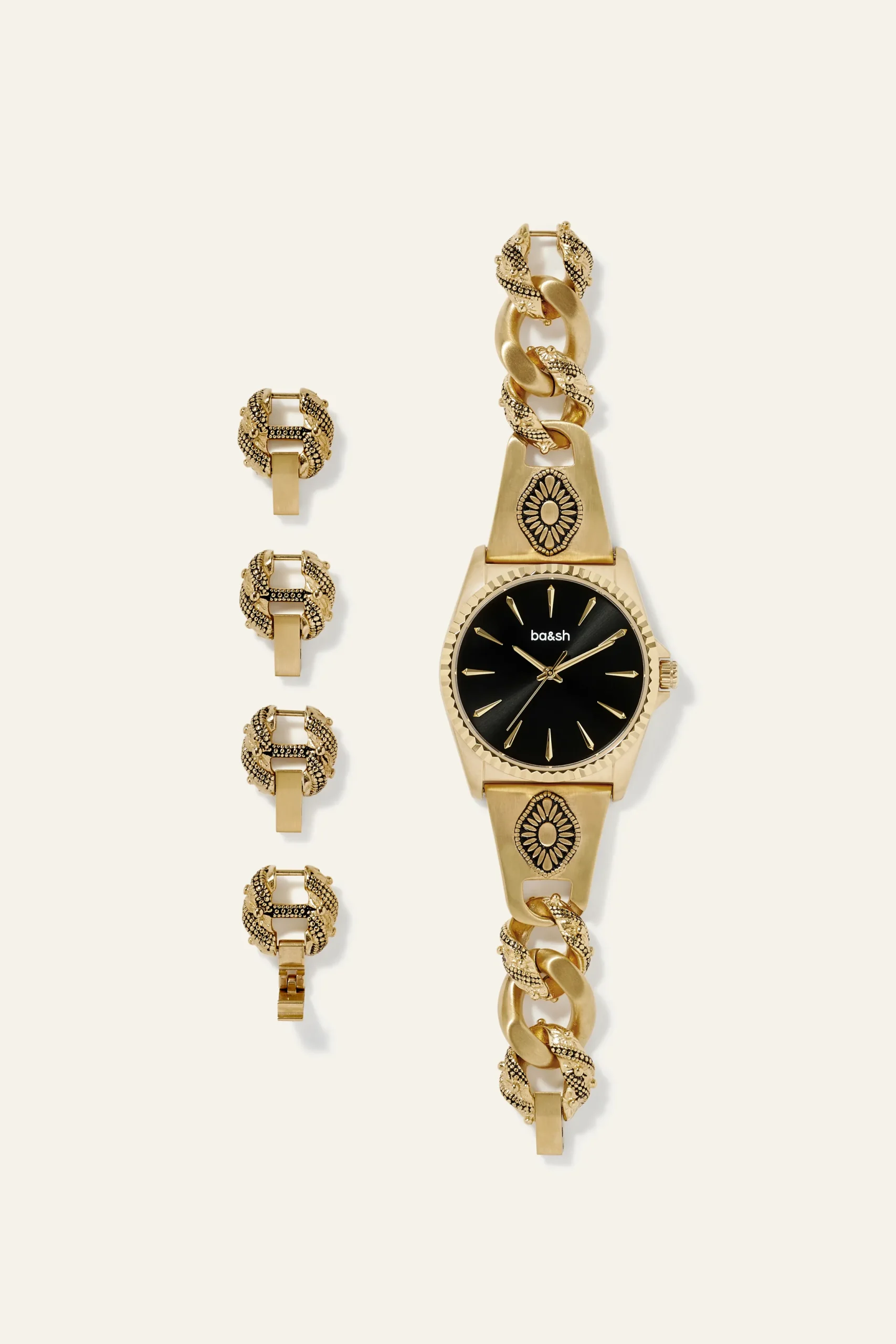 Ba&Sh RESET WATCH NEGRO Hot