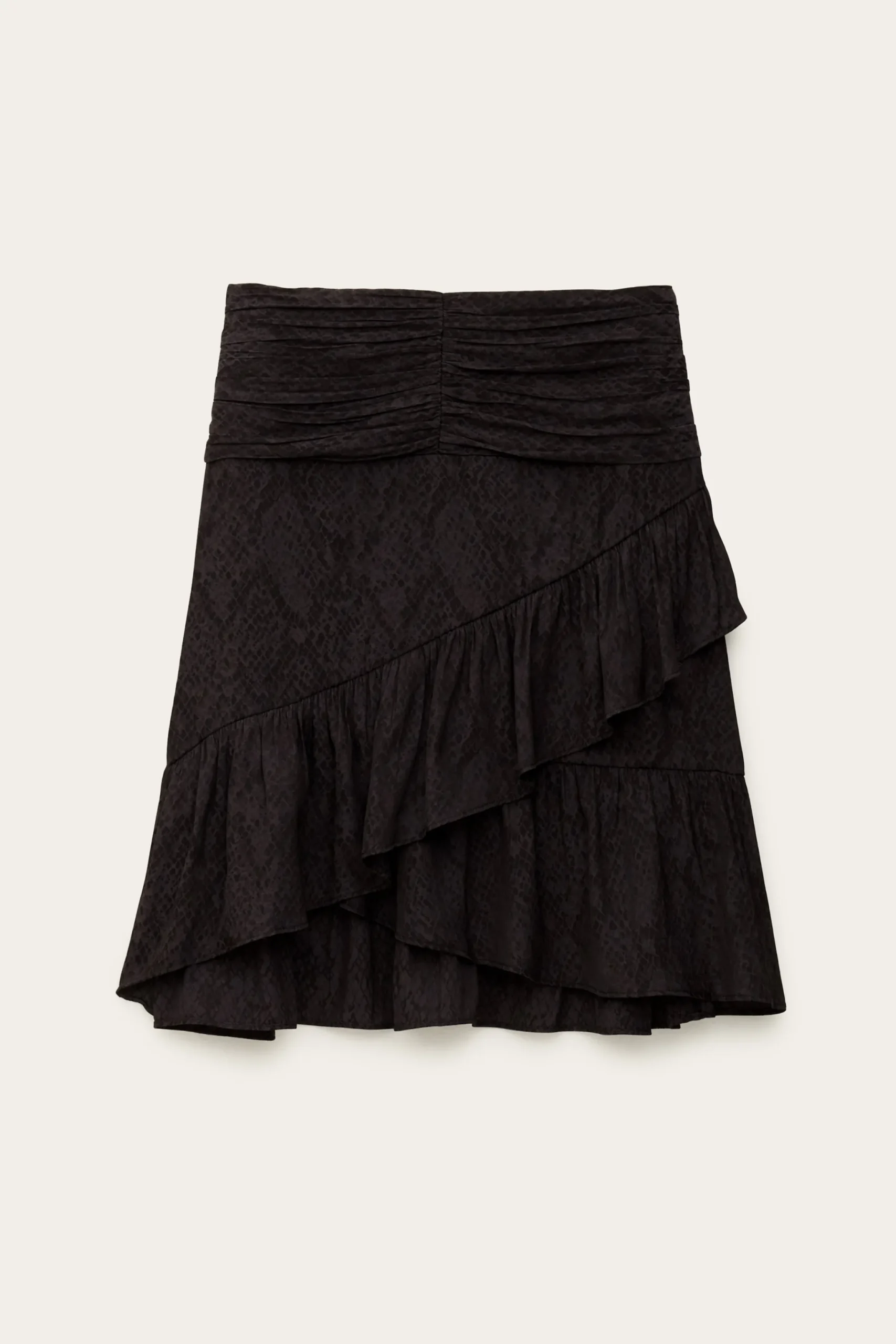 Ba&Sh RINO minifalda estampada NEGRO Best
