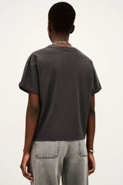 Ba&Sh ROSIE top de manga corta GRIS New