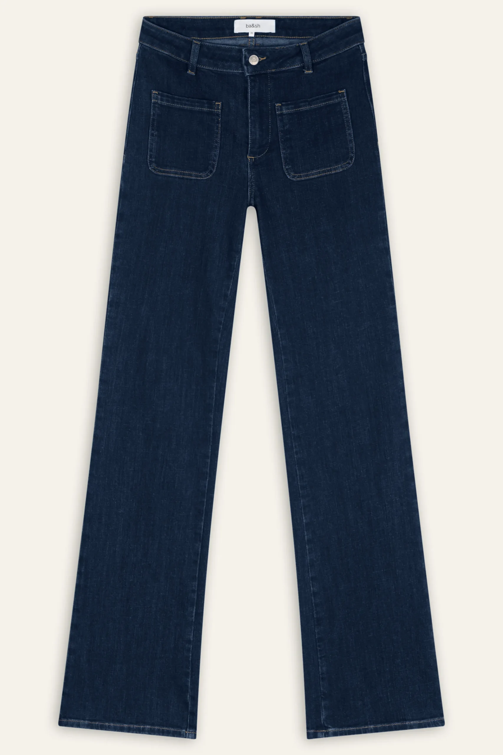 Ba&Sh ROSS pantalones de mezclilla AZUL Online
