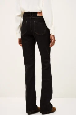 Ba&Sh ROSS vaqueros acampanados NEGRO New