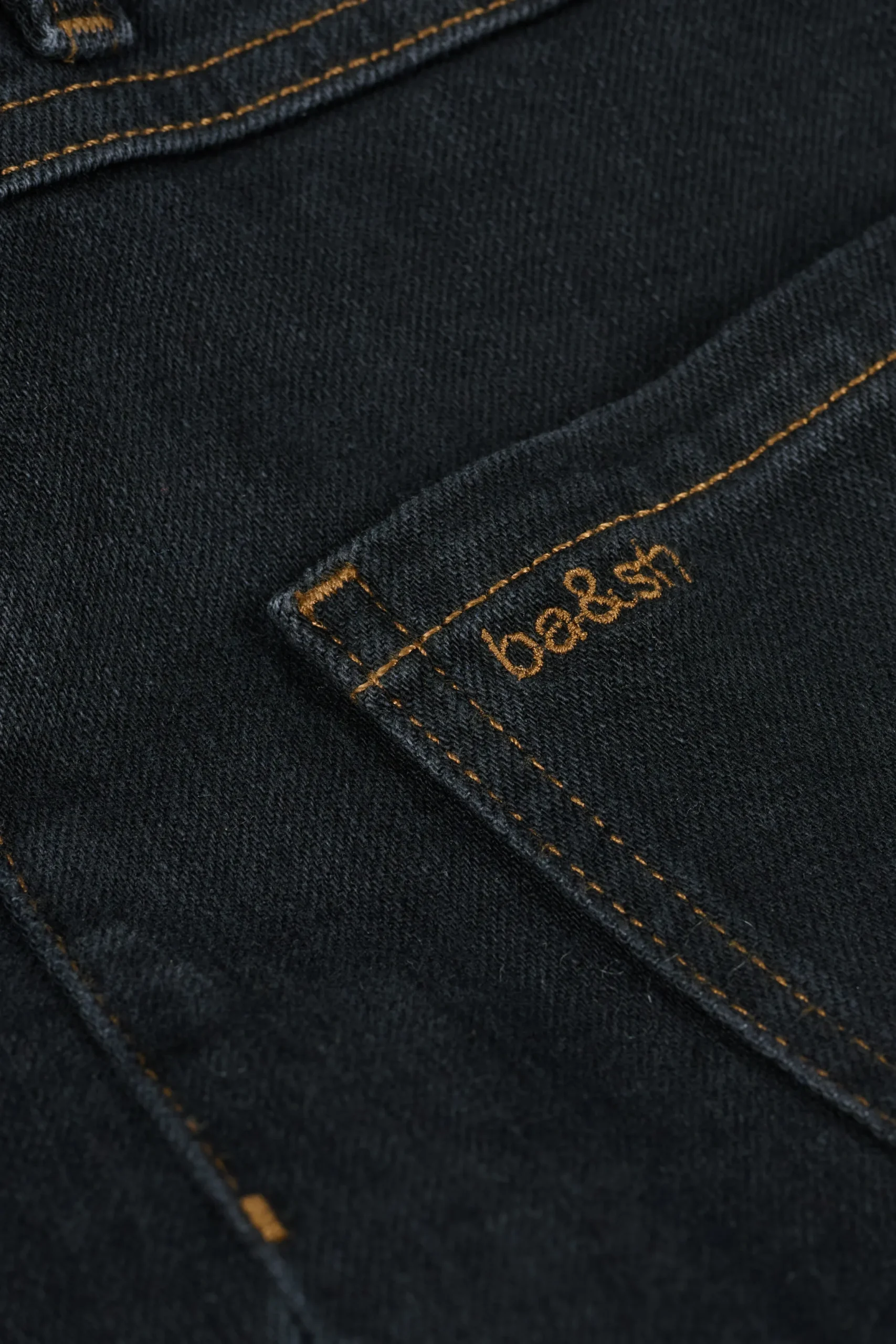 Ba&Sh ROSS vaqueros acampanados NEGRO New
