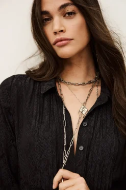 Ba&Sh ROSYNA vestido camisero corto NEGRO Best