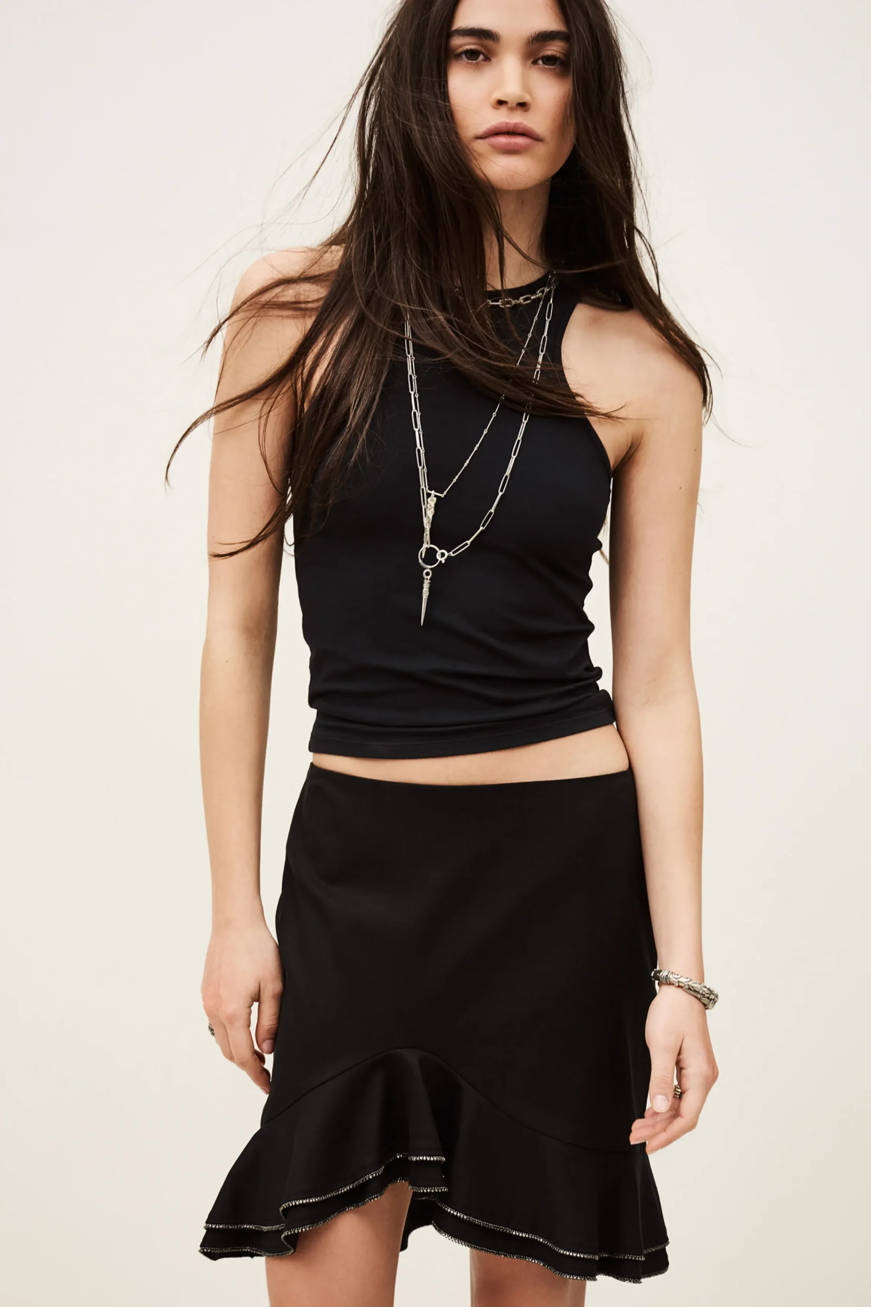 Ba&Sh SALMA SKIRT NEGRO Online